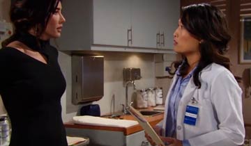 Steffy takes a paternity test